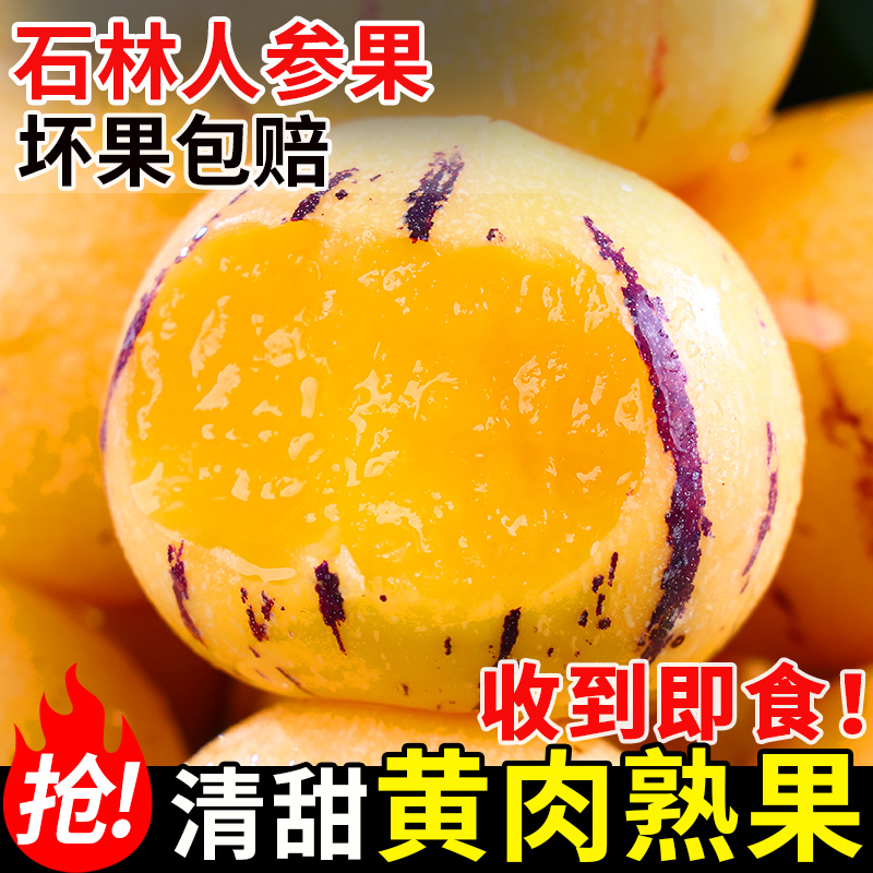 云南石林人参果黄肉圆果