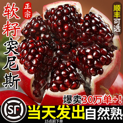 【当天发货】正宗软籽突尼斯石榴