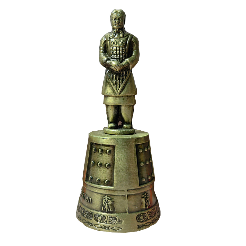 秦兵马俑铜铃铛秦始皇将军