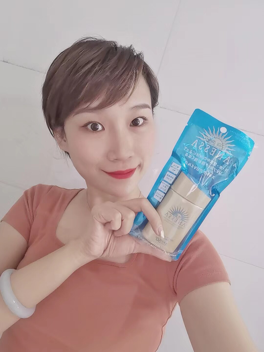 日本本土ANESSA安耐晒24新款金瓶安热沙防晒霜乳女全身脸户外60ml