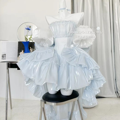 【出租】高定如心辛德瑞拉灰姑娘在逃公主裙迪士尼生日公主裙成人
