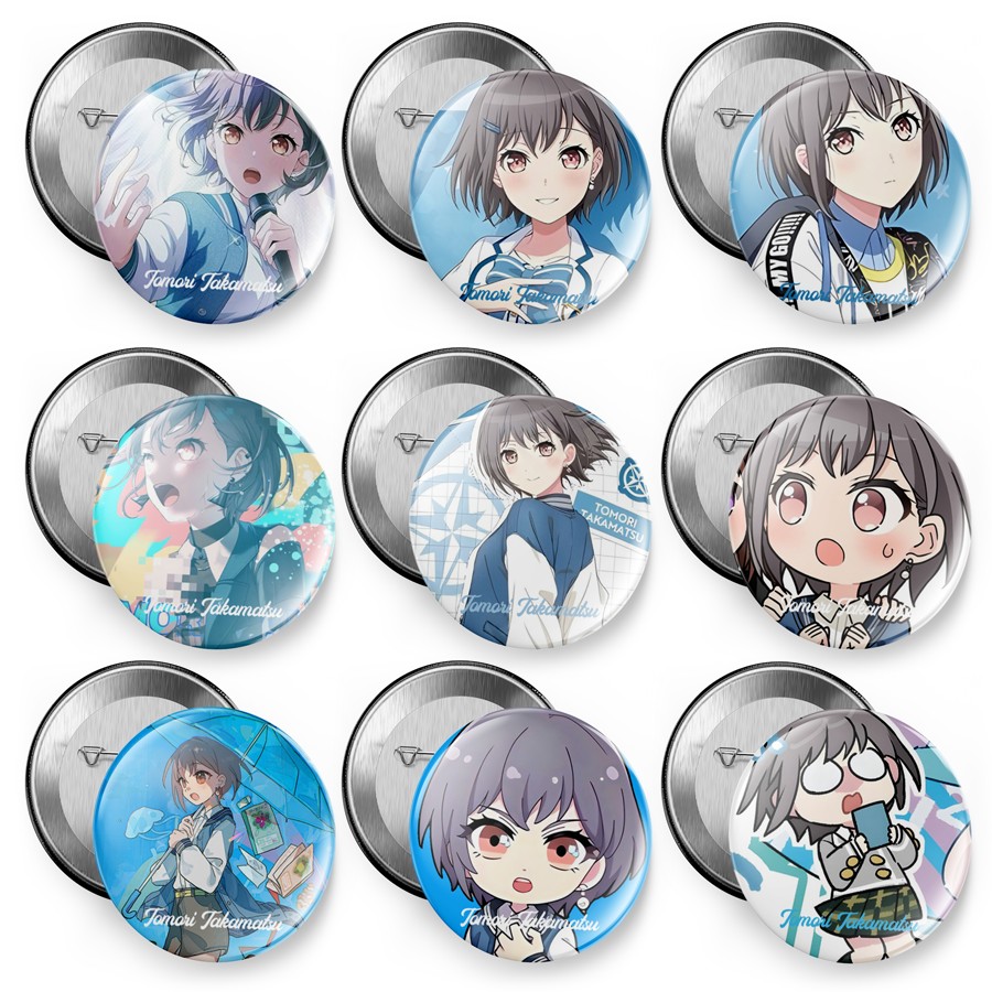 高松灯吧唧胸章书包挂件磁冰箱贴