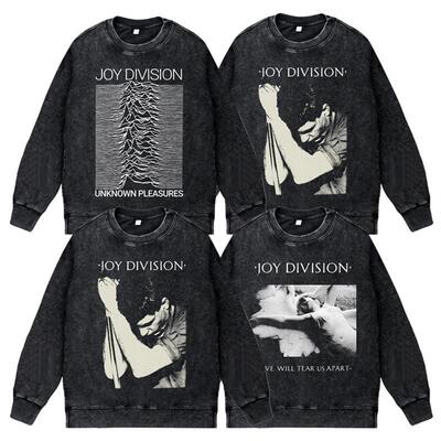 美式复古水洗印花卫衣