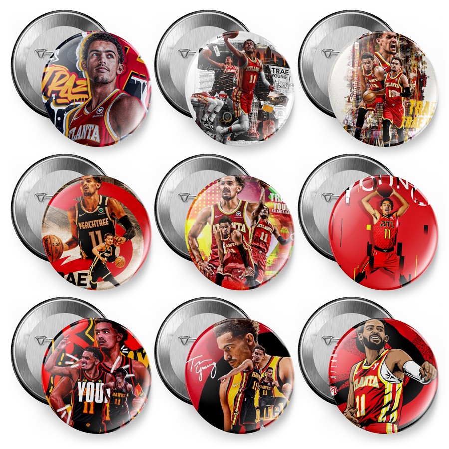 特雷杨吧唧胸章书包挂件磁冰箱贴