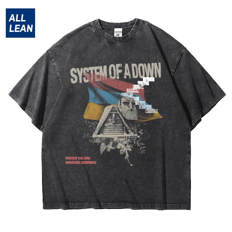 重磅大码水洗纯棉五分短袖