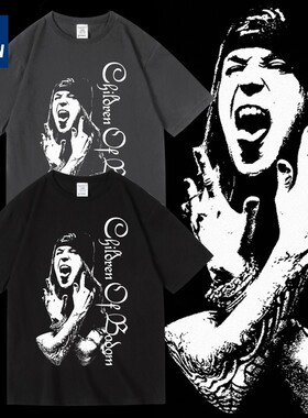 Children of Bodom欧美摇滚博多之子乐队金属潮流纯棉短半袖T恤男