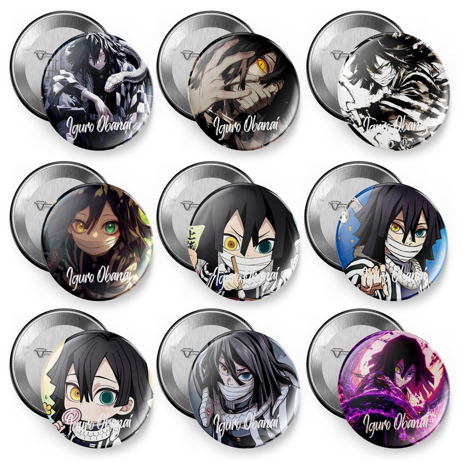 鬼灭之刃吧唧胸章书包挂件冰箱贴