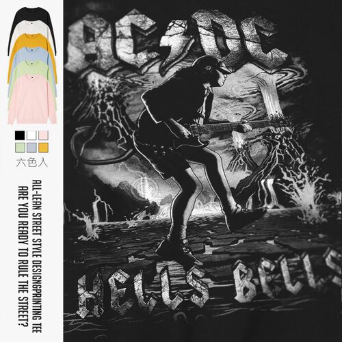 acdc欧美重金属摇滚乐队周边同款