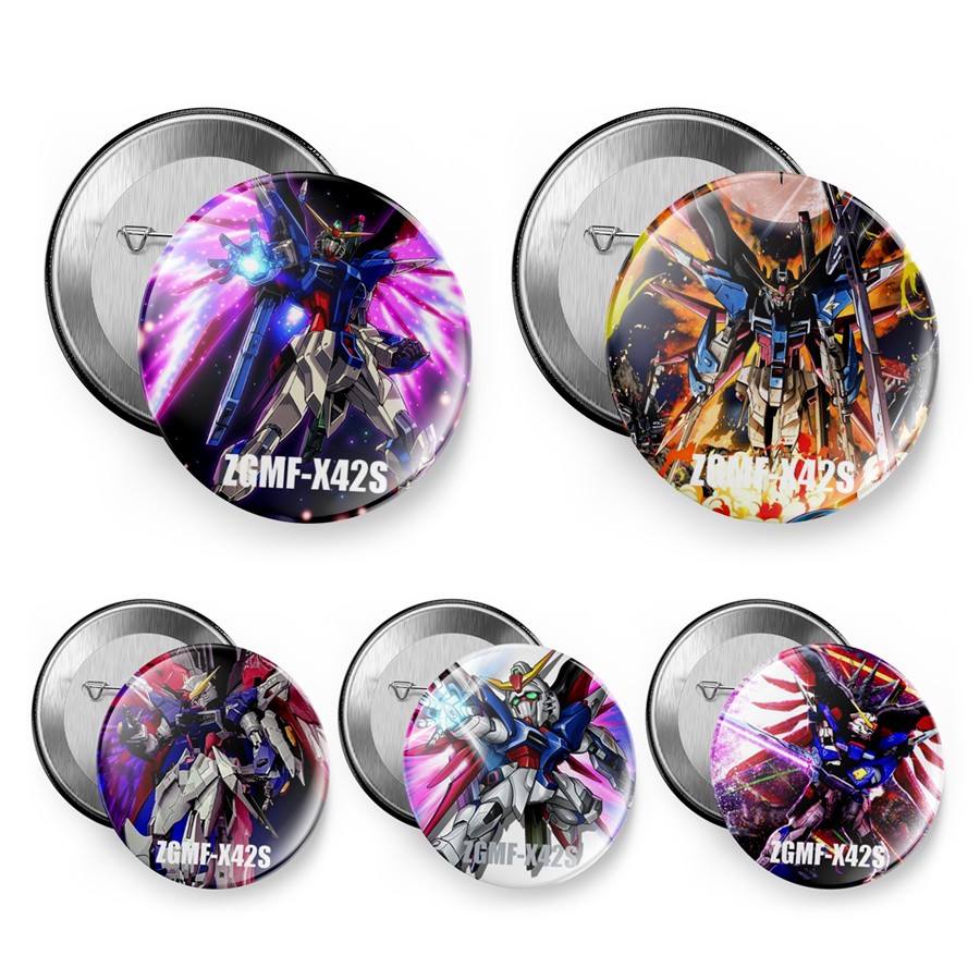 高达吧唧胸章书包挂件磁吸冰箱贴