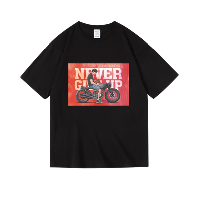 bf日式动漫灌篮高手印花圆领短袖