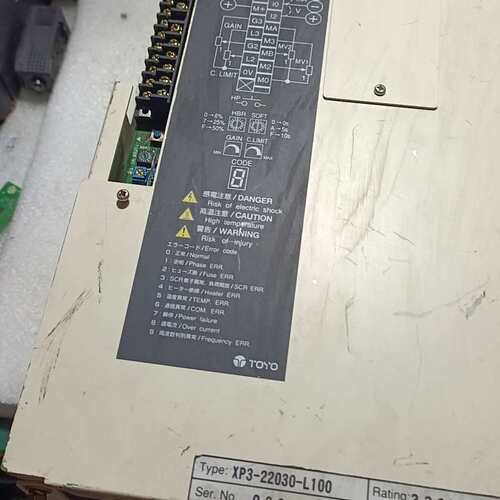 议价TOYO调功器XP3-22030-L100可维修