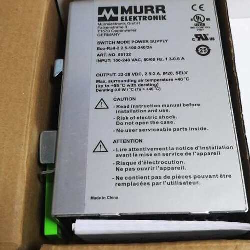 议价MURR穆尔 Eco-Rail-2 2.5-100-24/2可维修