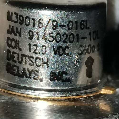 议价Deutsch M39016/9-016L 继电器可维修