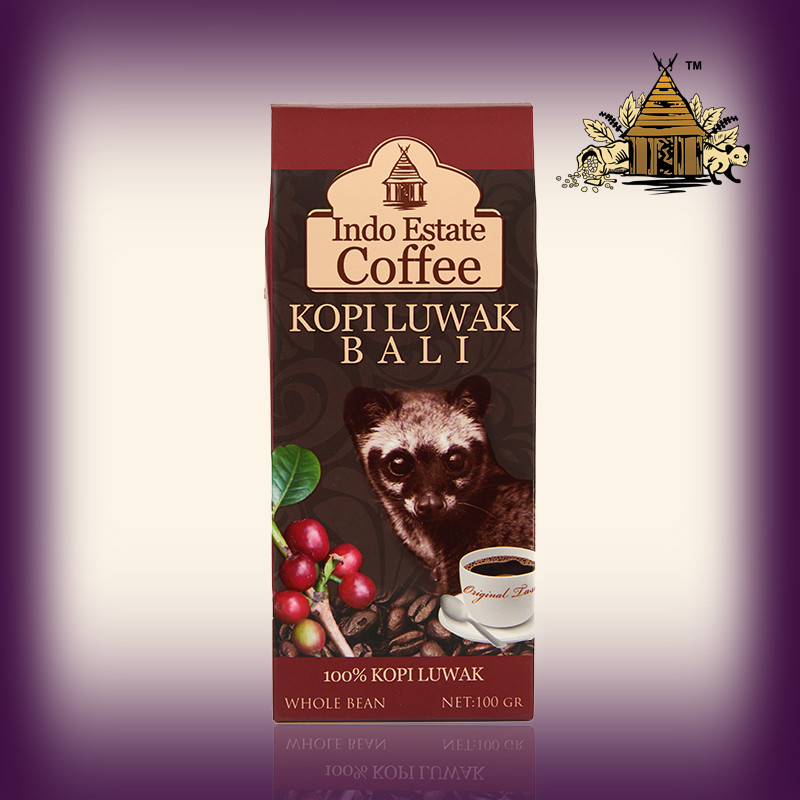 曼特宁巴厘岛猫屎咖啡豆100g