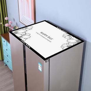 防水防油皮革单双开门冰箱防尘盖布2024新款 防尘罩盖巾洗衣机盖巾