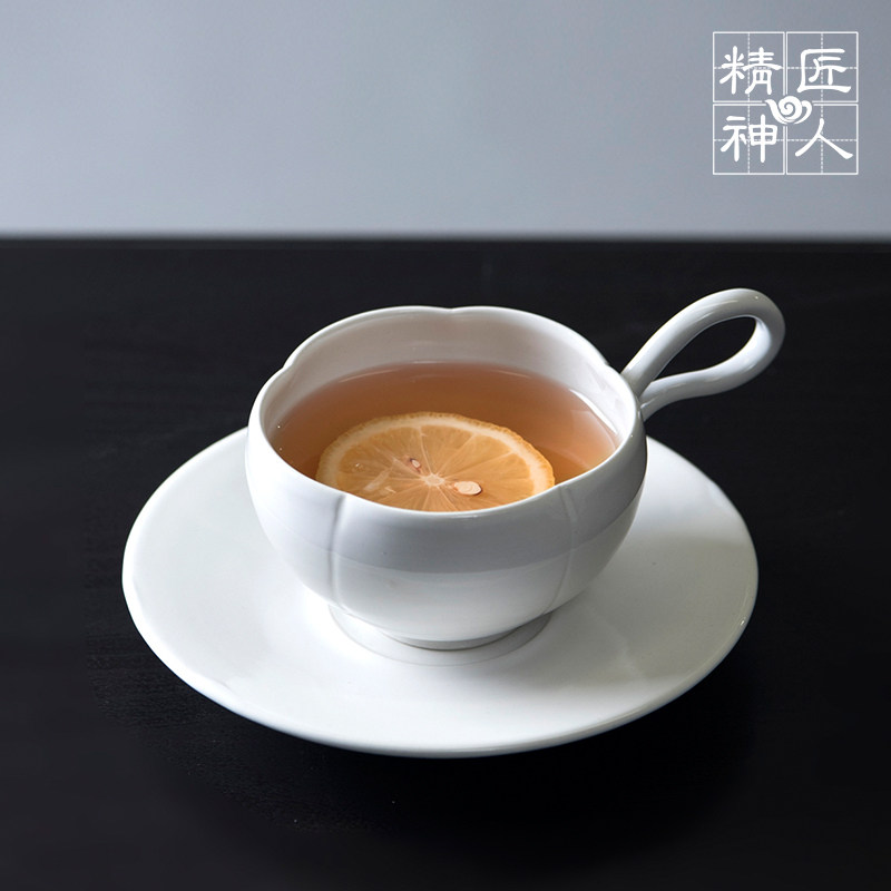 日本万古烧 陶艺家冈井翼手工制作 花朵杯 白釉陶器咖啡杯 红茶杯在类目 餐饮具, 咖啡器具, 咖啡杯中 - 来自Buy2taobao.com提供专业的淘宝代购服务