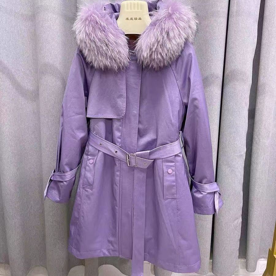 派克服外壳替换女通用可拆卸中长款短款新款外皮连帽外套单卖单买