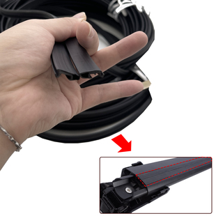 橡胶条适用于拓乐7206/7106横杆711x和721x杆凹槽位置封边胶条横