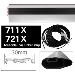 Rubber Strip for Wingbar Evo Edge 711X/721X Car Roof Rack