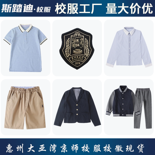 惠州大亚湾京师实验学校校服校徽