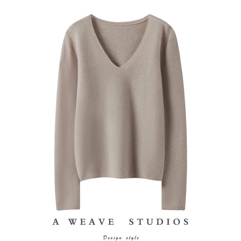 冬凤凰高端100%纯山羊绒衫