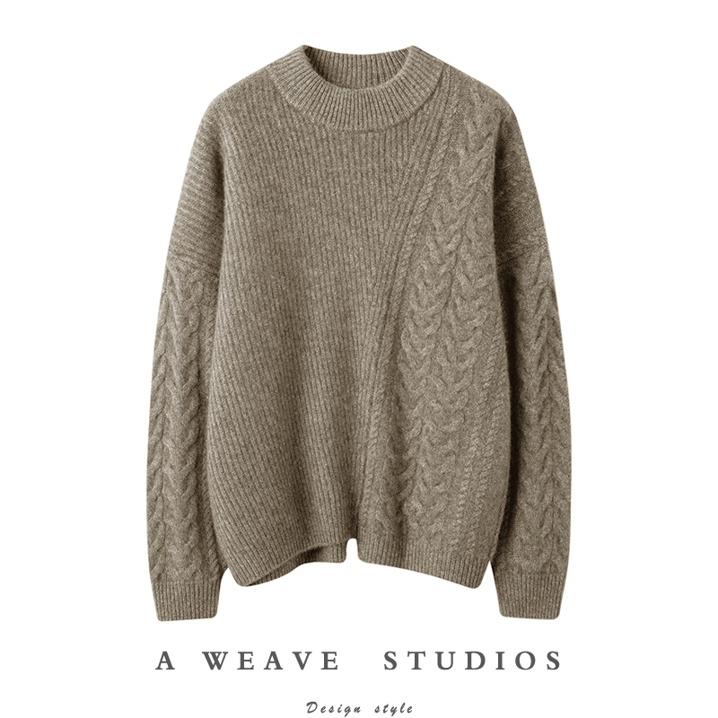 冬凤凰高端100%纯山羊绒衫