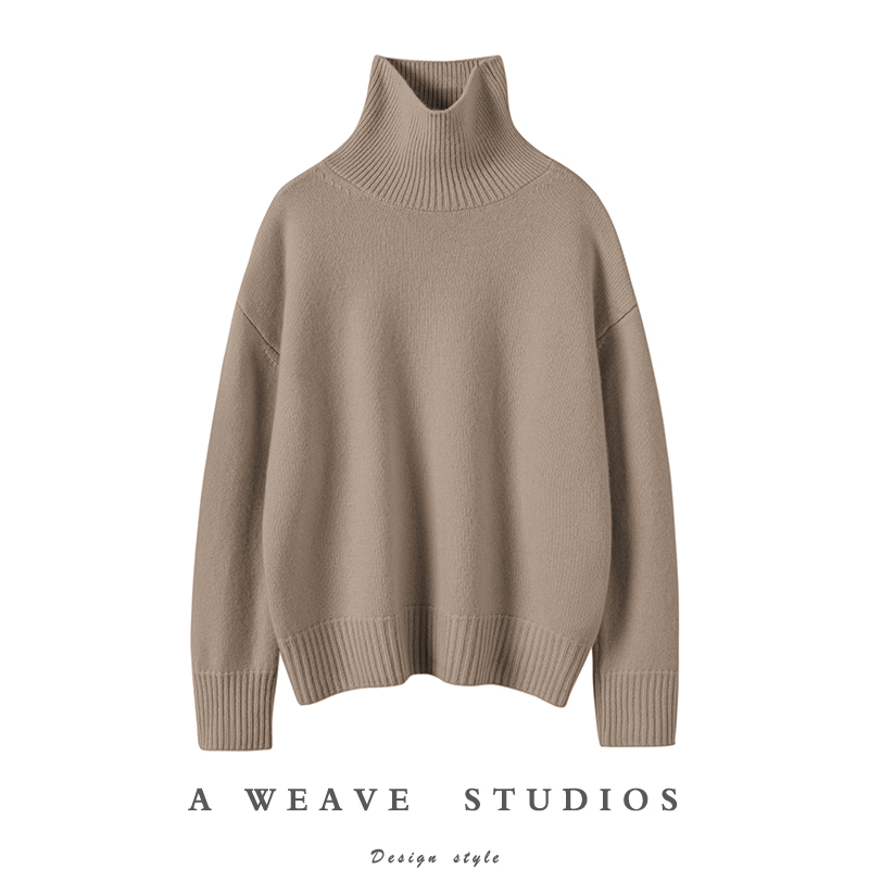 冬凤凰高端100%纯山羊绒衫