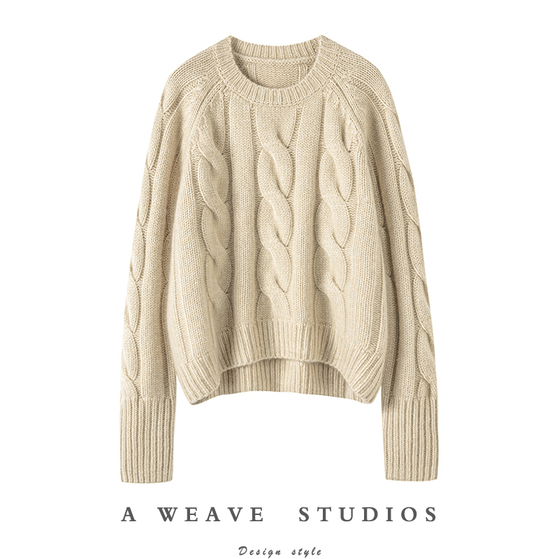 冬凤凰高端100%纯山羊绒衫