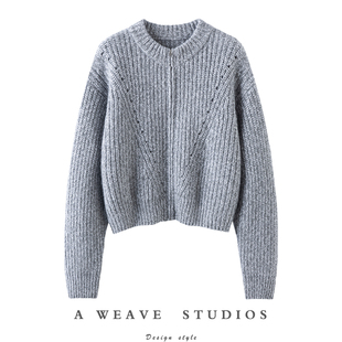 气质绽放！重磅加厚100%纯山羊绒拉链开衫女纯羊绒毛衣针织外套