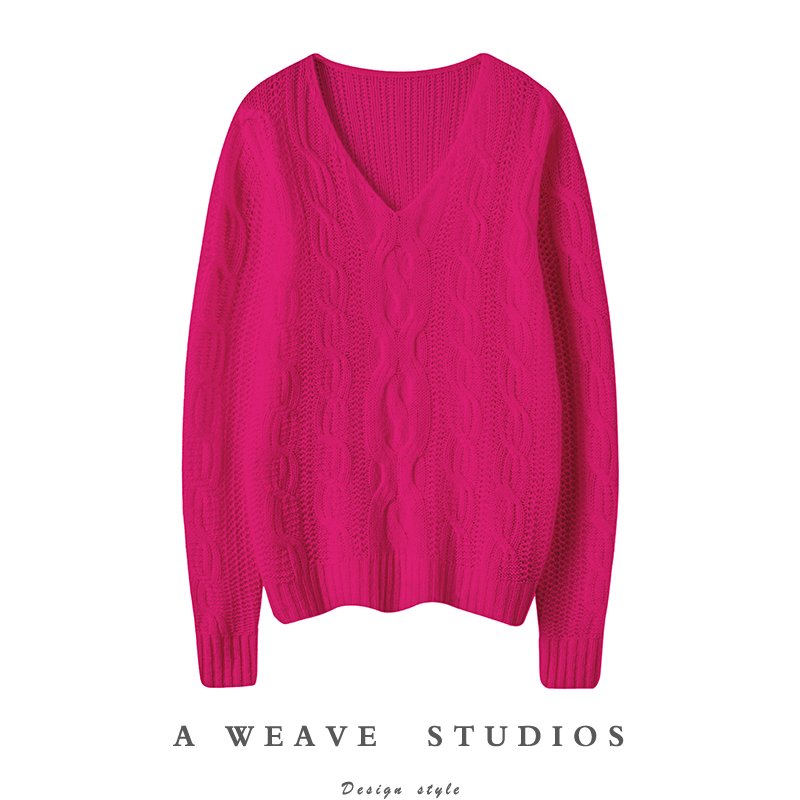 冬凤凰高端100%纯山羊绒衫