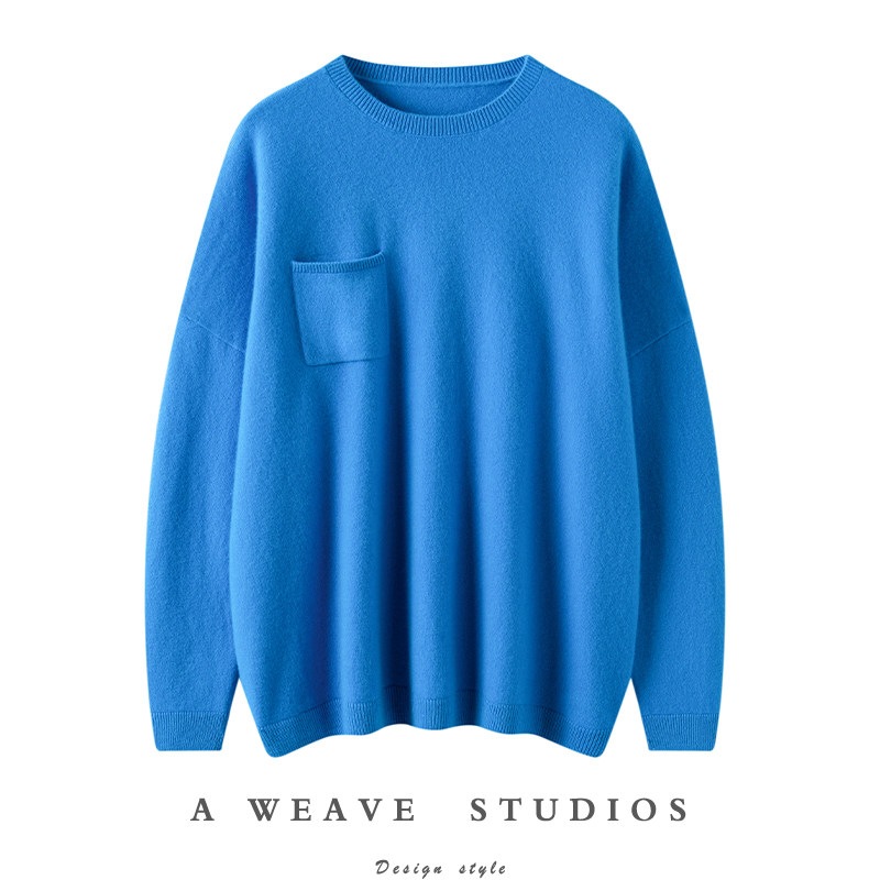 巨爱的质感~圆领羊绒衫女100%纯羊绒毛衣套头针织宽松慵懒风春夏,女装/女士精品,羊绒衫,淘宝优惠券,粉丝福利购,淘宝优惠卷