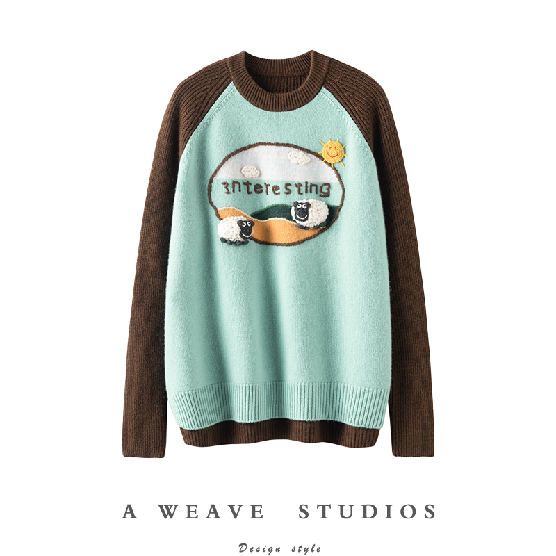 冬凤凰高端100%纯山羊绒衫