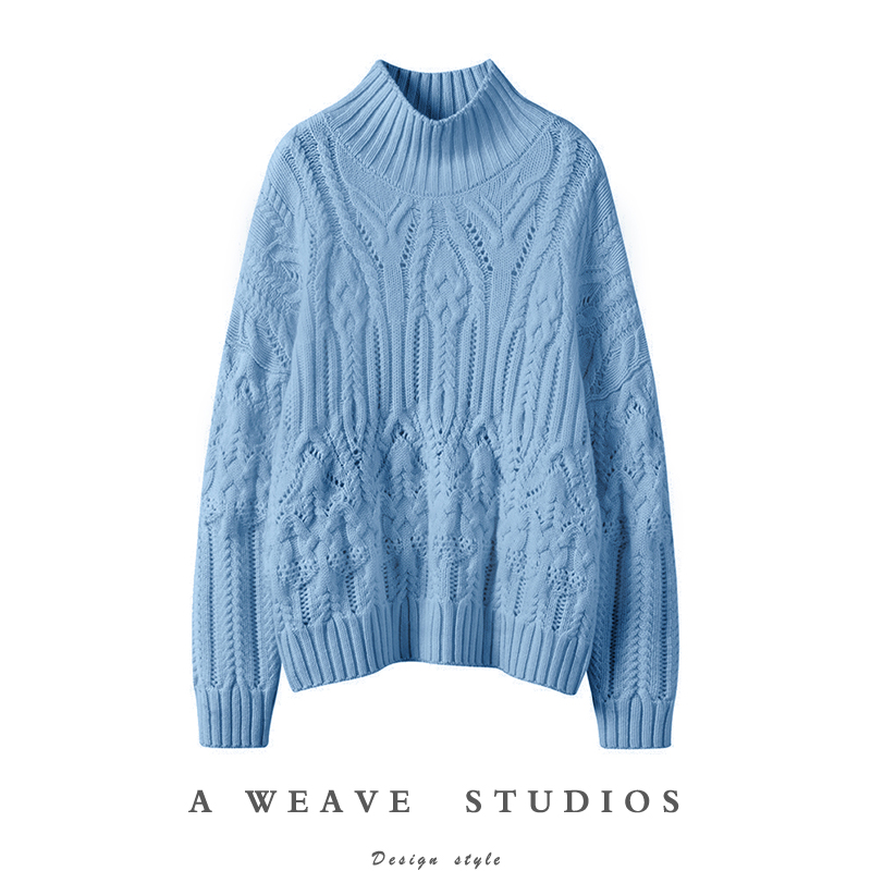 冬凤凰高端100%纯山羊绒衫