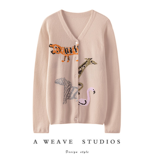 冬凤凰高端100%纯山羊绒衫
