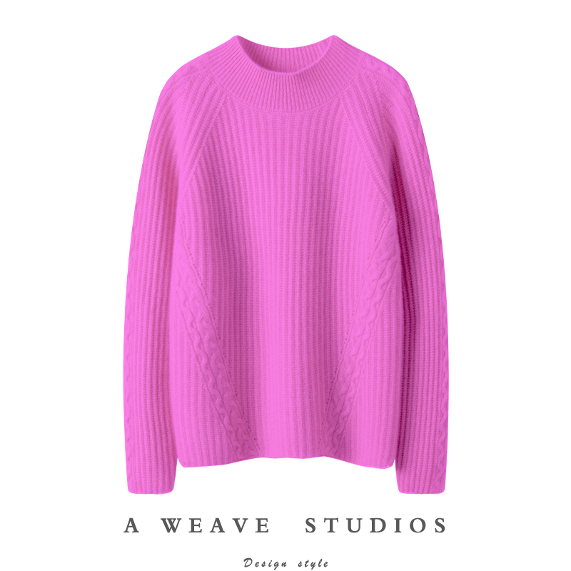 冬凤凰高端100%纯山羊绒衫