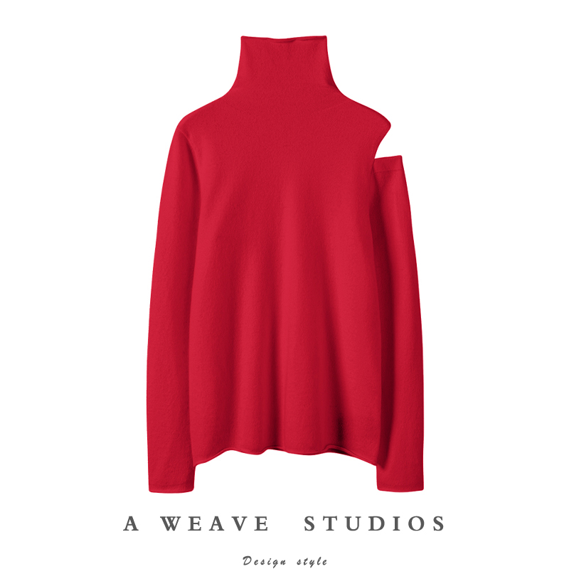 冬凤凰高端100%纯山羊绒衫