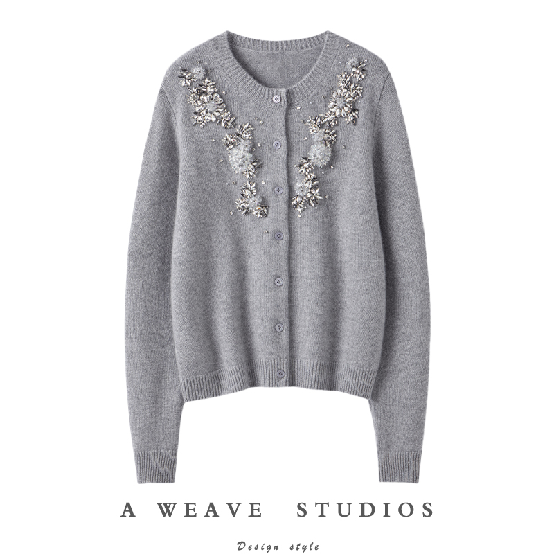 冬凤凰高端100%纯山羊绒衫