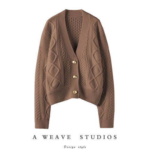 冬凤凰高端100%纯山羊绒衫