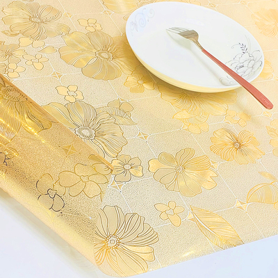 简约现代水晶版软玻璃防水防油软