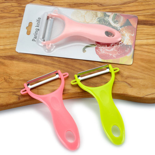 Stainless steel melon and vegetable peeler, multifunctional