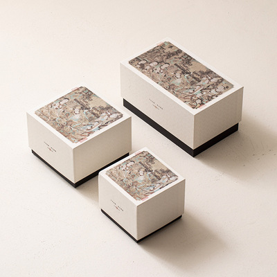Tea Cup Gift Box Empty Box Ancient Dunhuang Thousand Buddha