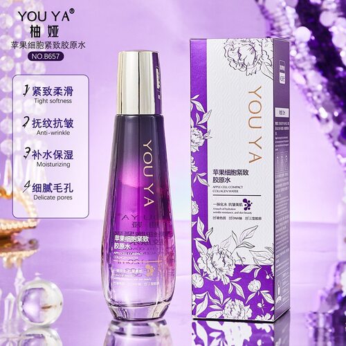 柚娅保湿抗皱纹细胞紧致胶原水保湿滋润舒缓润肤护肤品