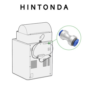 Bambu AMS进料PTFE料管 3D打印机配件特氟龙进料管接头