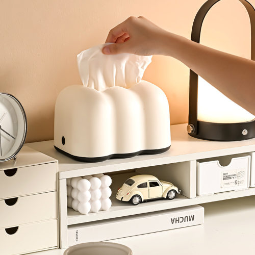 Cloud tissue box, office desktop paper drawer, creative wal