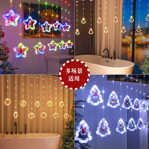 New Christmas atmosphere decorative lights, LED light strin