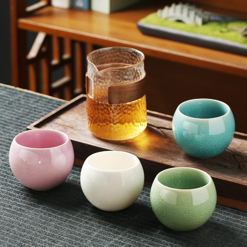 Ge Kiln Colorful Ice Crack Master Cup Personal Single Cup K