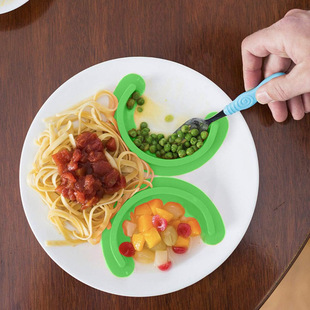 亚马逊新品 Divider 硅胶食品分隔器 餐盘食物分隔条 Plate