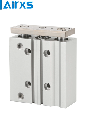 亚德客型TCM16X30S三杆导杆气缸TCM12-20S三轴铜套气缸TCL25-50S