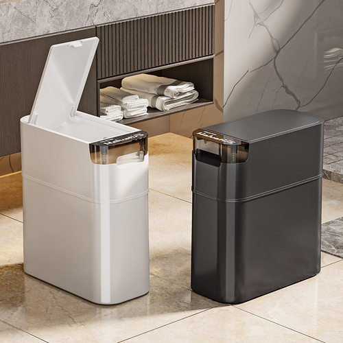Sewing garbage bin, household light luxury with lid storage