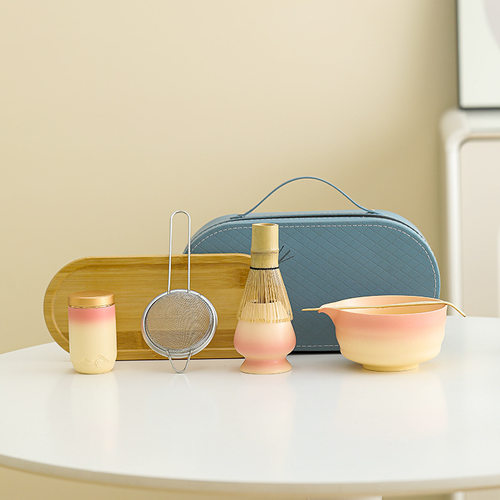 Japanese ceramic matcha bowl tea set tea separation Song Dy
